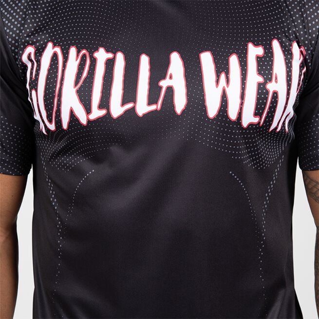 Clayton T-skjorte Svart Rød