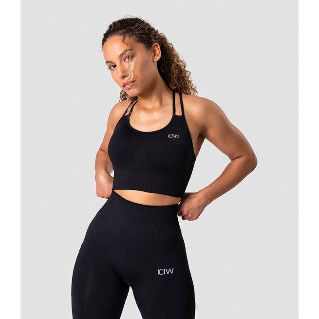 Define Seamless Sports Bra Svart