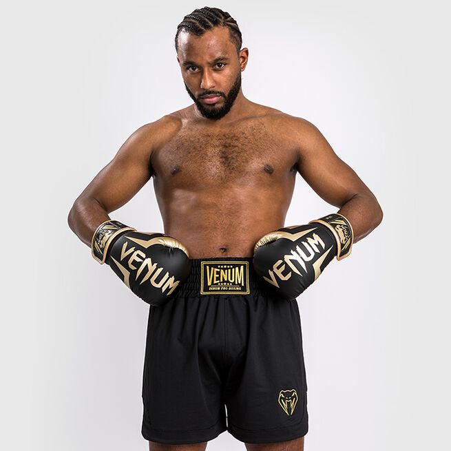 Classic Bokseshorts Svart/Gull