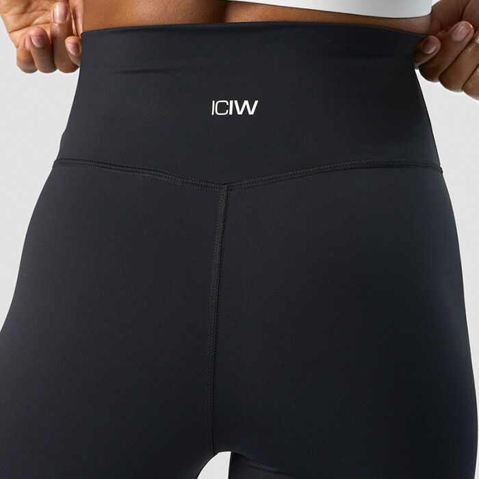 Nimble Flared Tights Svart