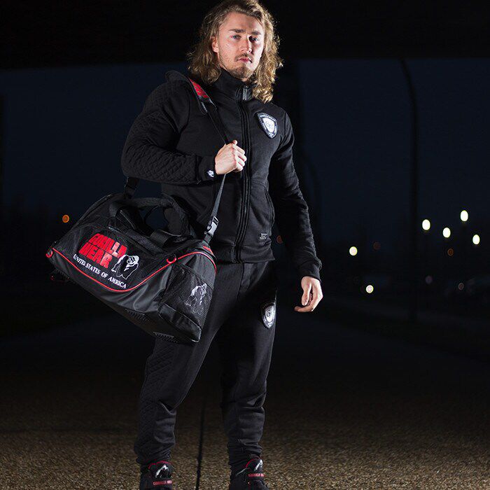 Jerome Gym Bag Sort/R&oslash;d