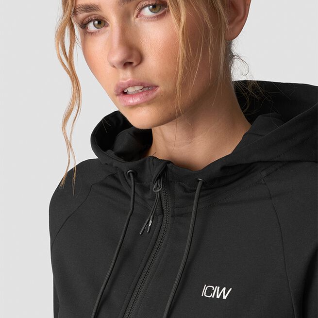 Activity Zip Hoodie Svart