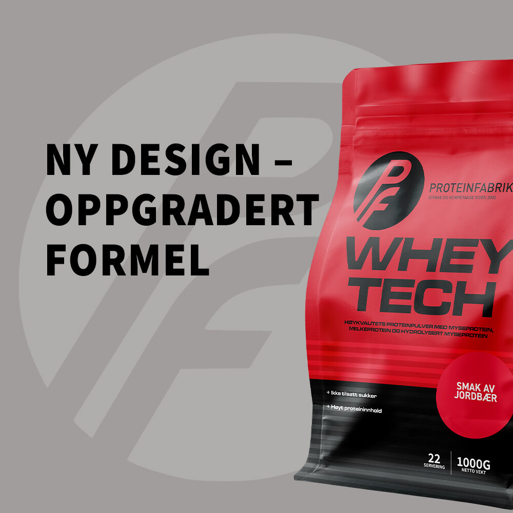 Whey Tech Protein, 1 kg Vanilje