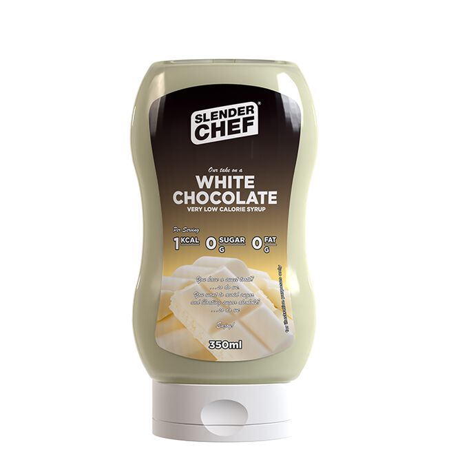 Lavkalori Sjokoladesaus 350 ml White Chocolate