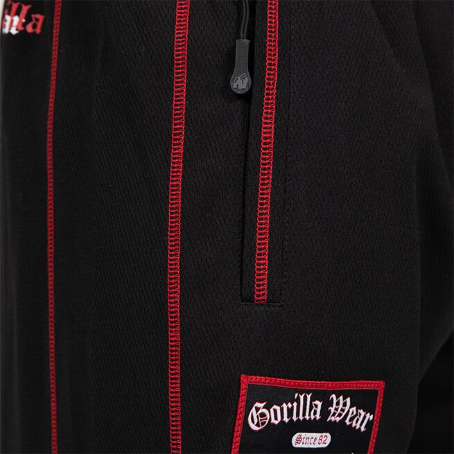 Marlow Mesh Treningsbukse Svart Rød