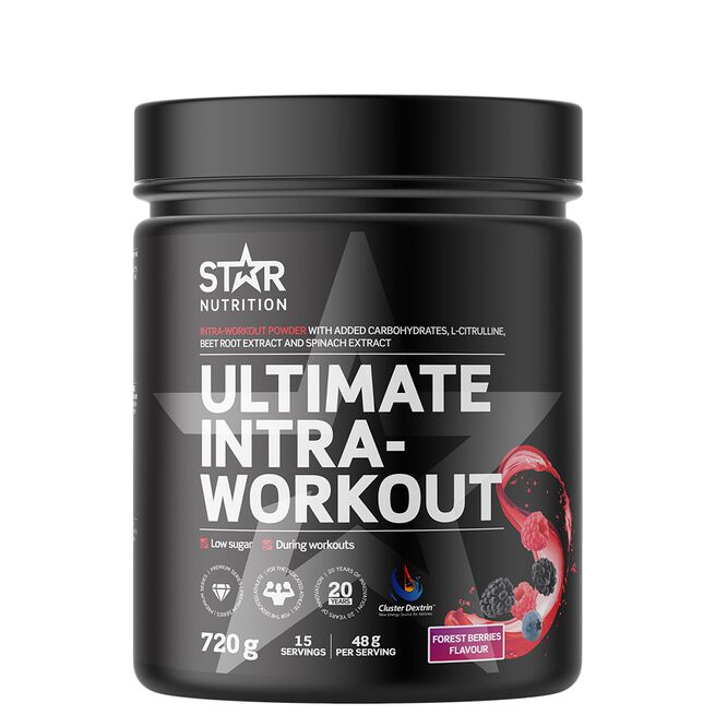 Ultimate Intra Workout Karbohydratpulver 720 g Forest Berries
