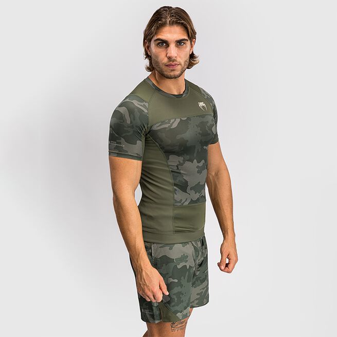 G-Fit Air Rashguard Kortermet Army Camo