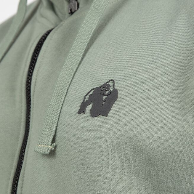 Leon Zip Hettegenser Grønn