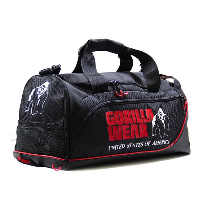 Jerome Gym Bag, Black/Red 