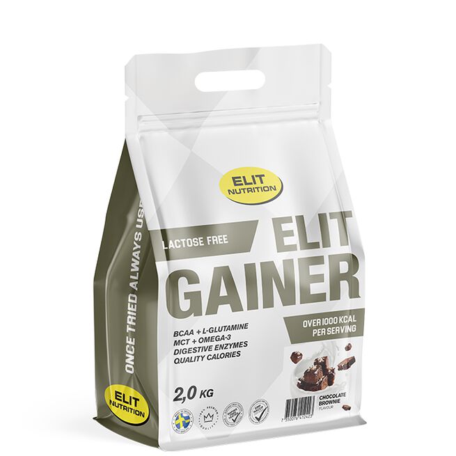 ELIT Gainer Laktosfri 2 kg Chocolate Brownie