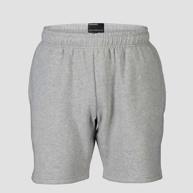 ICANIWILL Essential Sweat Shorts Light Grey
