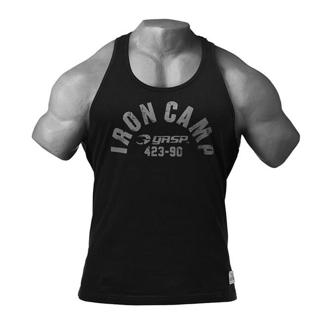 Throwback Tank, Wash Black, S 