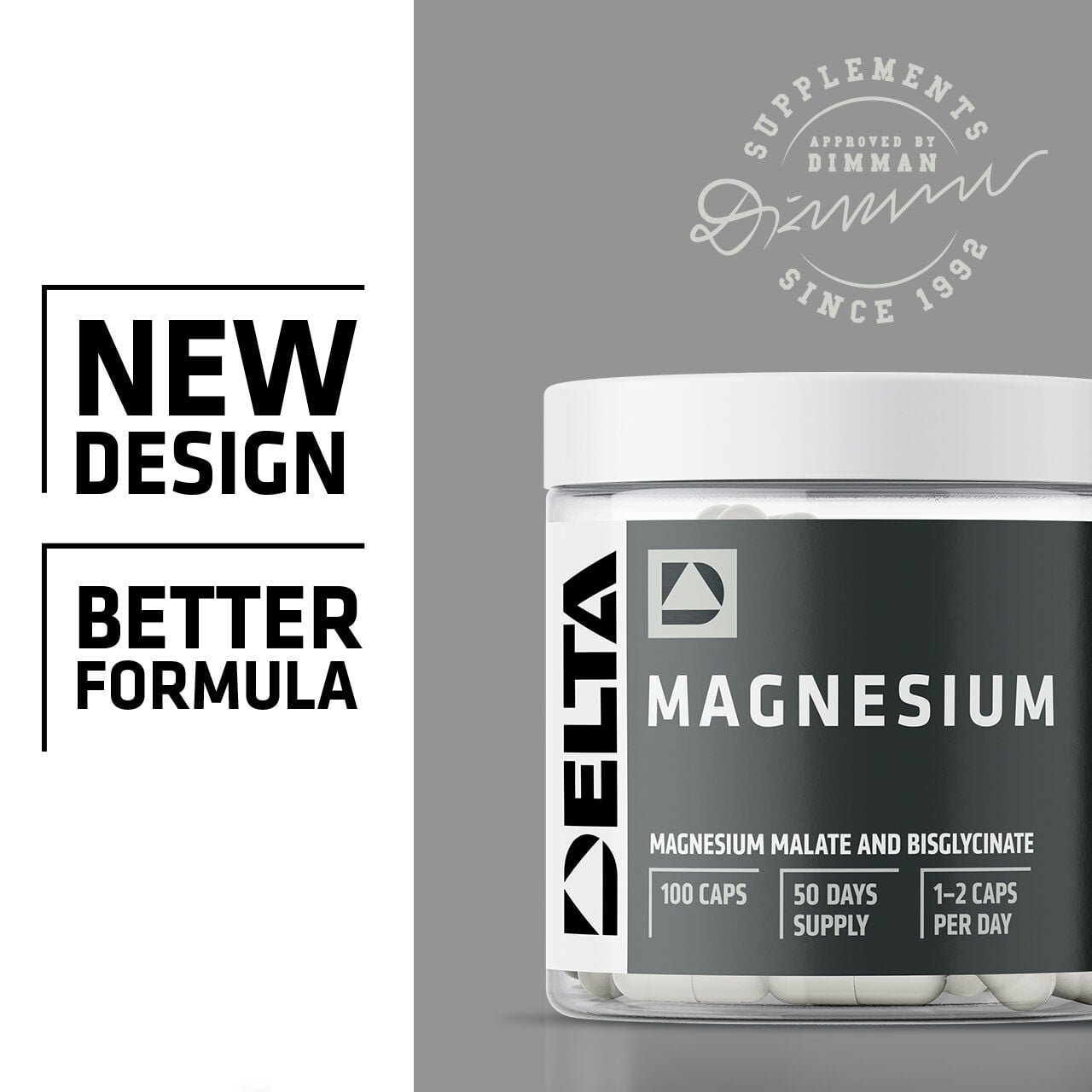 Magnesium 100 kapsler