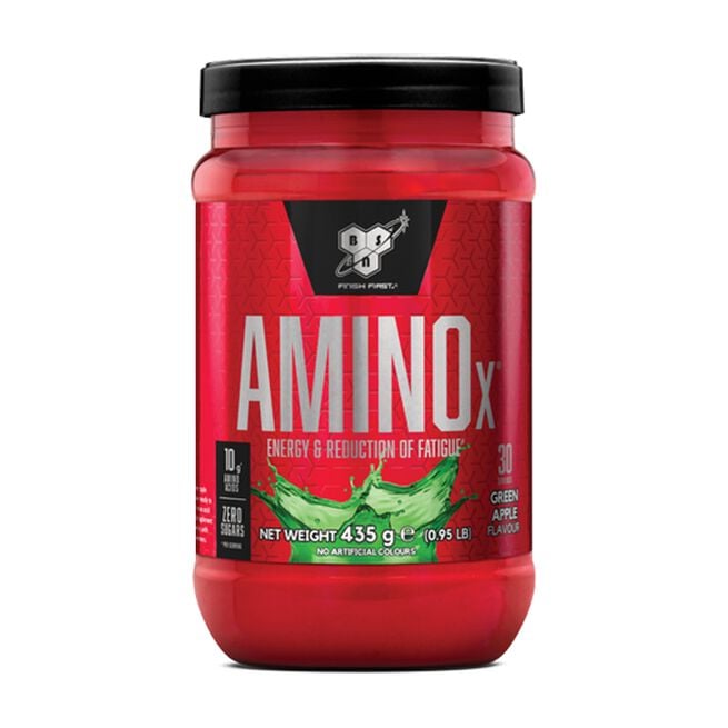 Amino-X BCAA Powder 30 porsjoner Green Apple