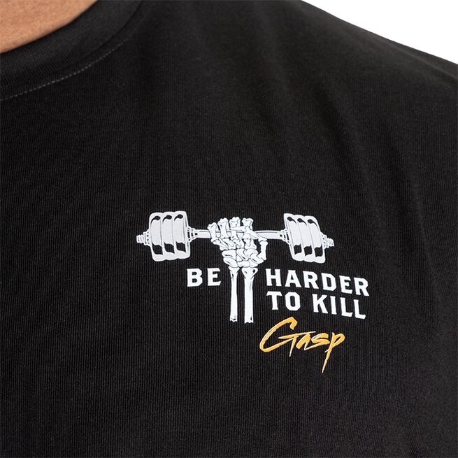 Harder To Kill Iron Tee Black