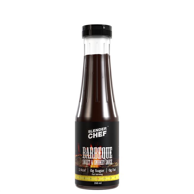 Slender Chef Lavkalorisaus 350 ml BBQ Sweet & Smokey