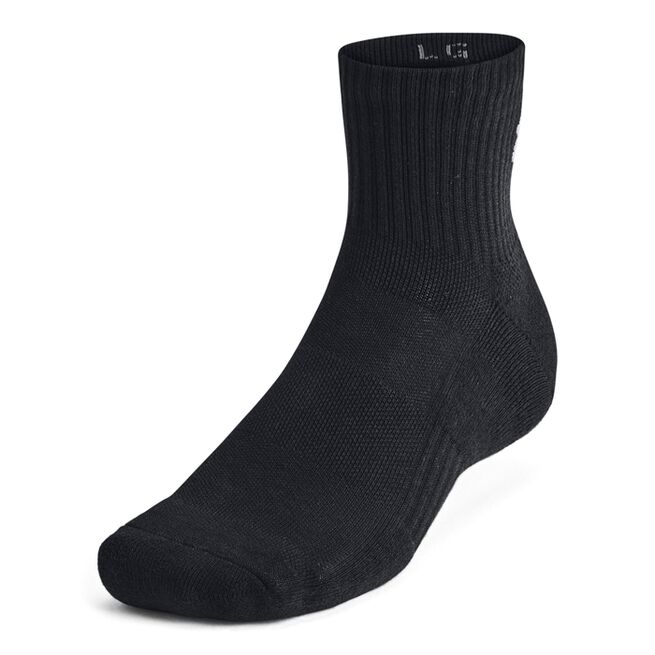 UA Tech Sokker 3-pack Svart