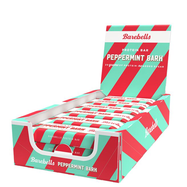 12 x Barebells Proteinbar 55 g Peppermint Bark
