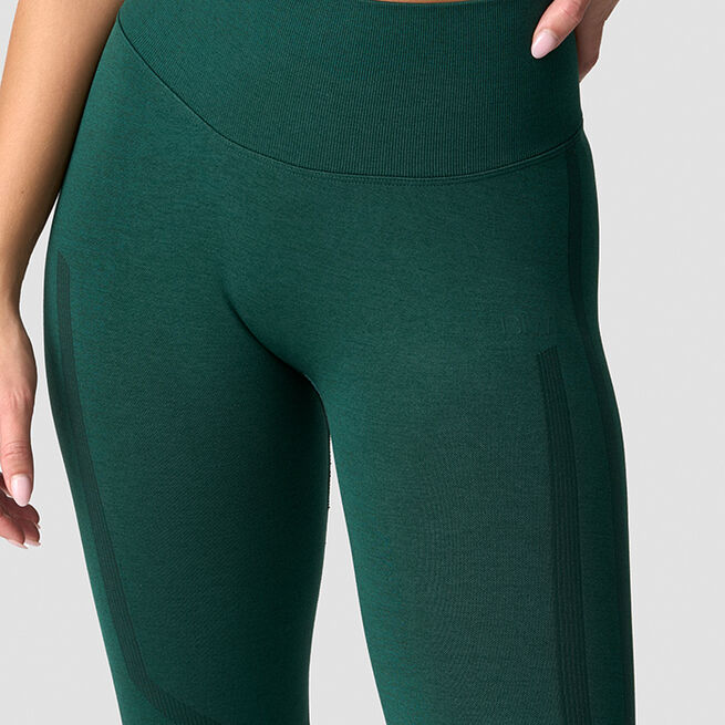 Rush Seamless Tights Mørkgrønn
