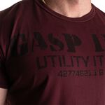 GASP Basic Utility Tee, Maroon