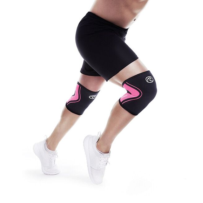 RX Knestøtte 5mm Svart/Rosa