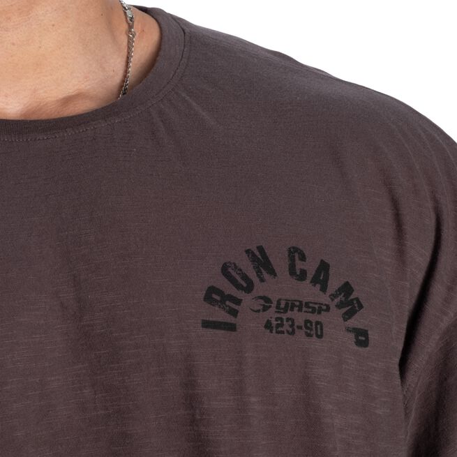 Slub Iron T-shirt Grå