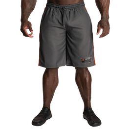 No1 Mesh Shorts, Black/Flame, S  No1 Mesh Shorts Svart Oransje