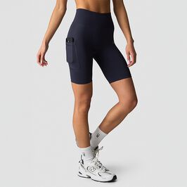 Define Seamless Pocket Biker Shorts, Navy, L  Define Sykkelshorts Marinblå