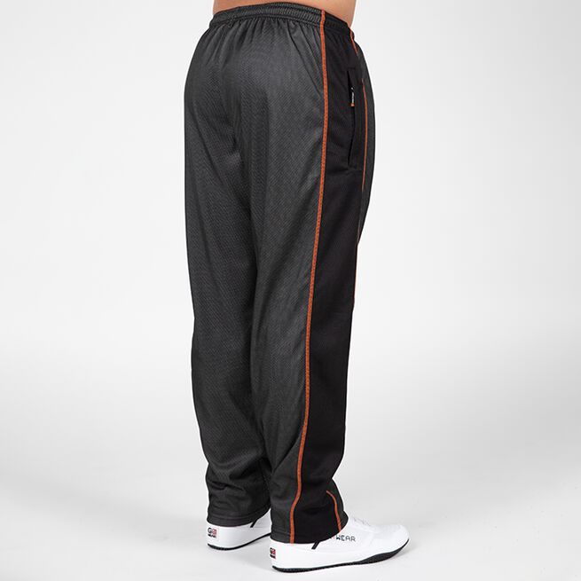 Wallace Mesh Pants, Grey/Orange