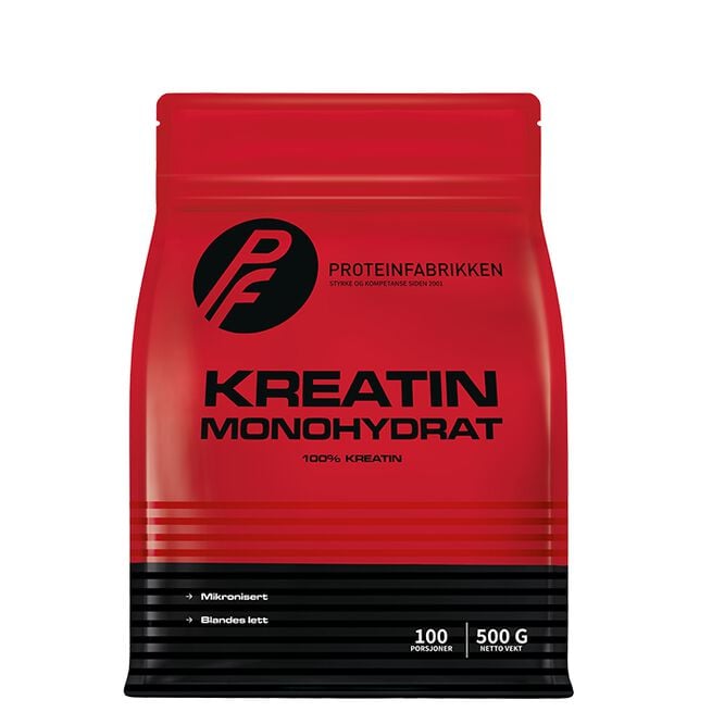 Proteinfabrikken Kreatin monohydrat 500g