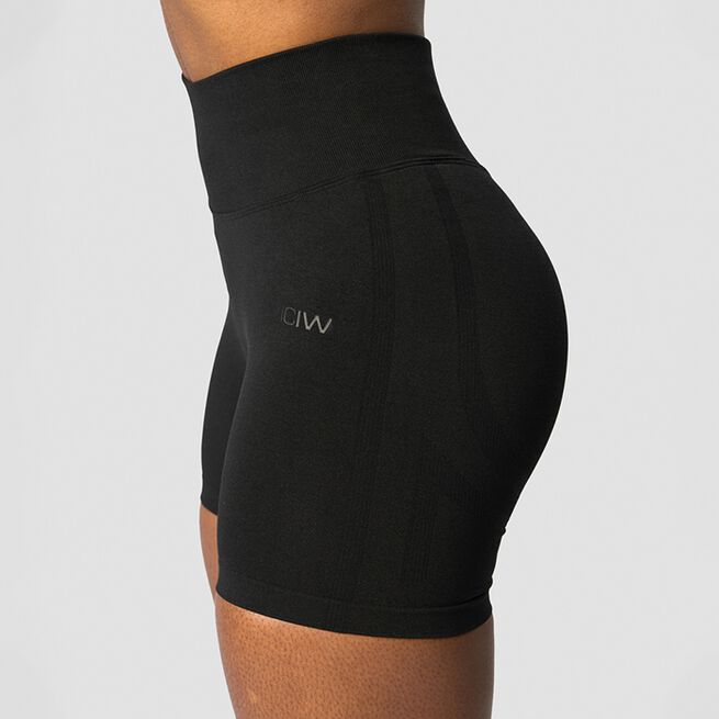 Rush Seamless Shorts Svart