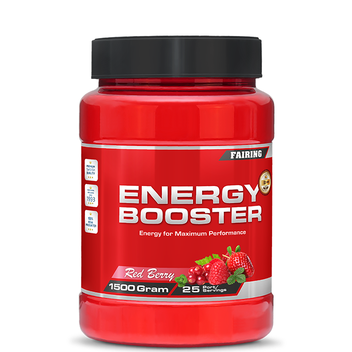 Energy Booster Sportsdrikk 1500 g Red Berry