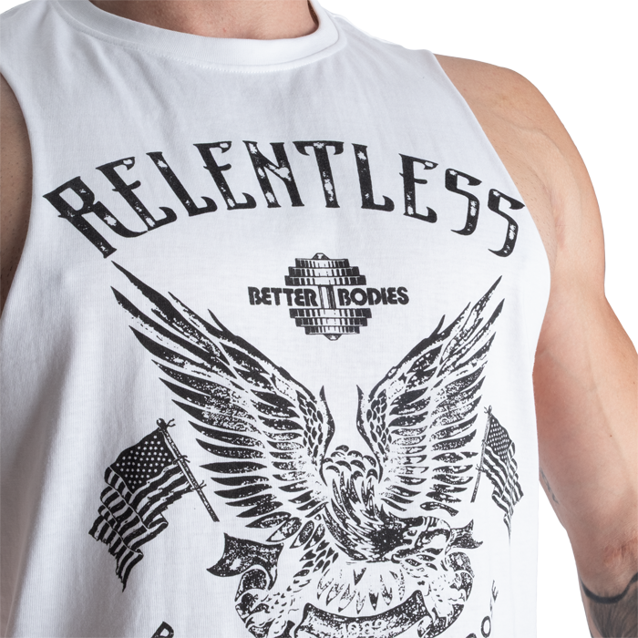 Relentless Cut Out T‑Skjorte Hvit