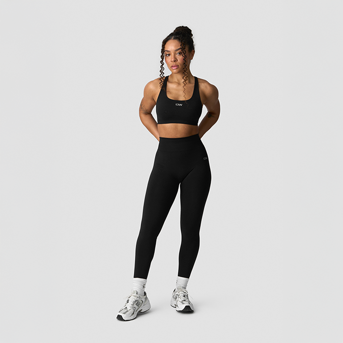 Smooth Seamless Sports-BH Svart