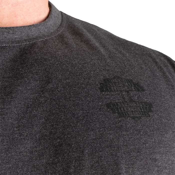 Union Iron Tee, Dark Grey Melange