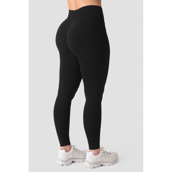Smooth Seamless Tights V form Svart