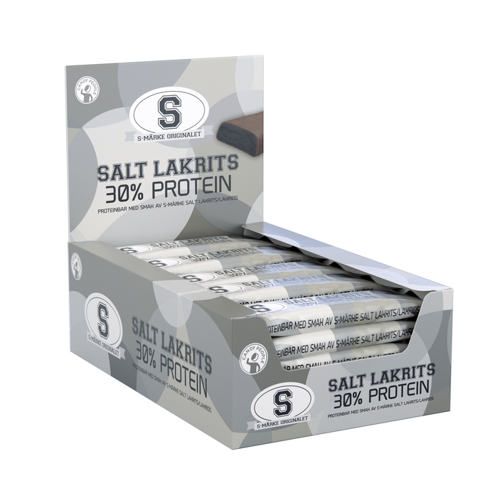 20 x S-M&auml;rke Proteinbar 35 g salt_laktrits