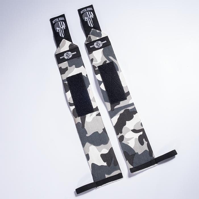 Wrist Wraps 18 inch, Gr&aring; Camoprint