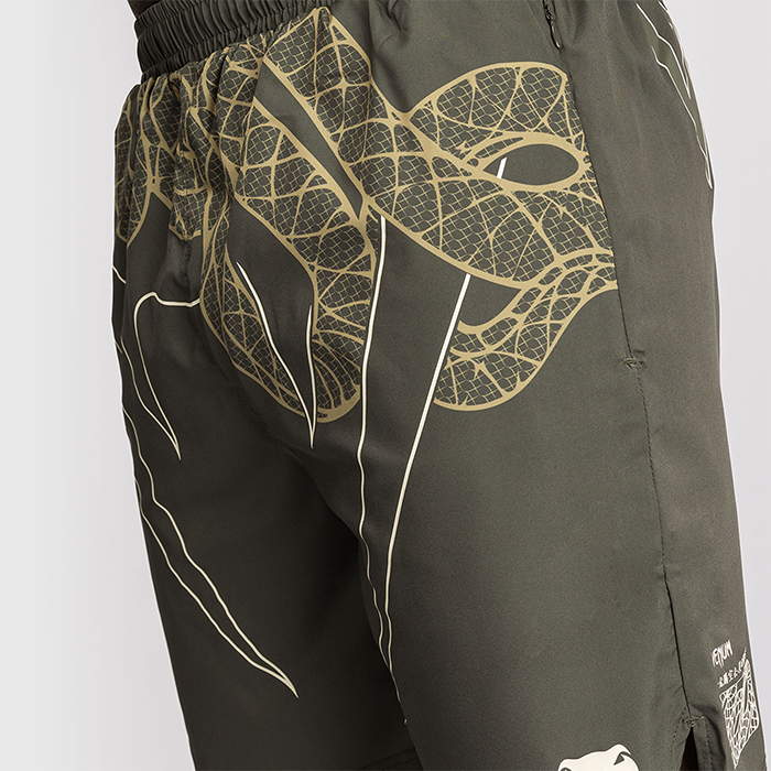 Serpenti Treningsshorts Khaki Bronse Ivory