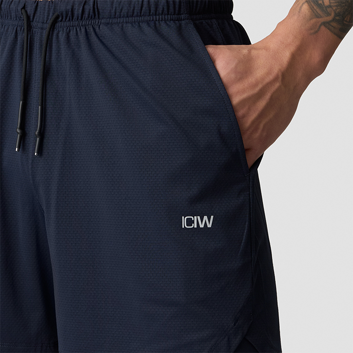 Stride Shorts Marinebl&aring;