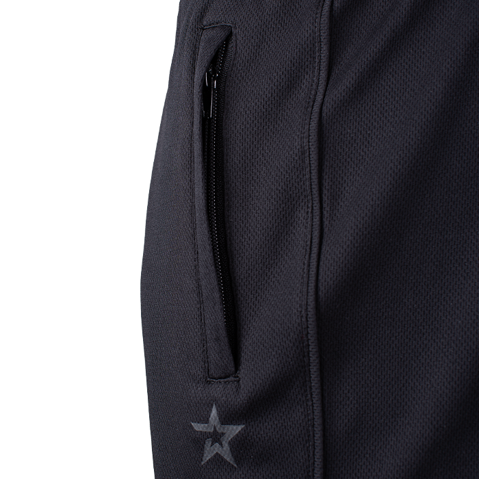 Star Mesh Shorts Svart