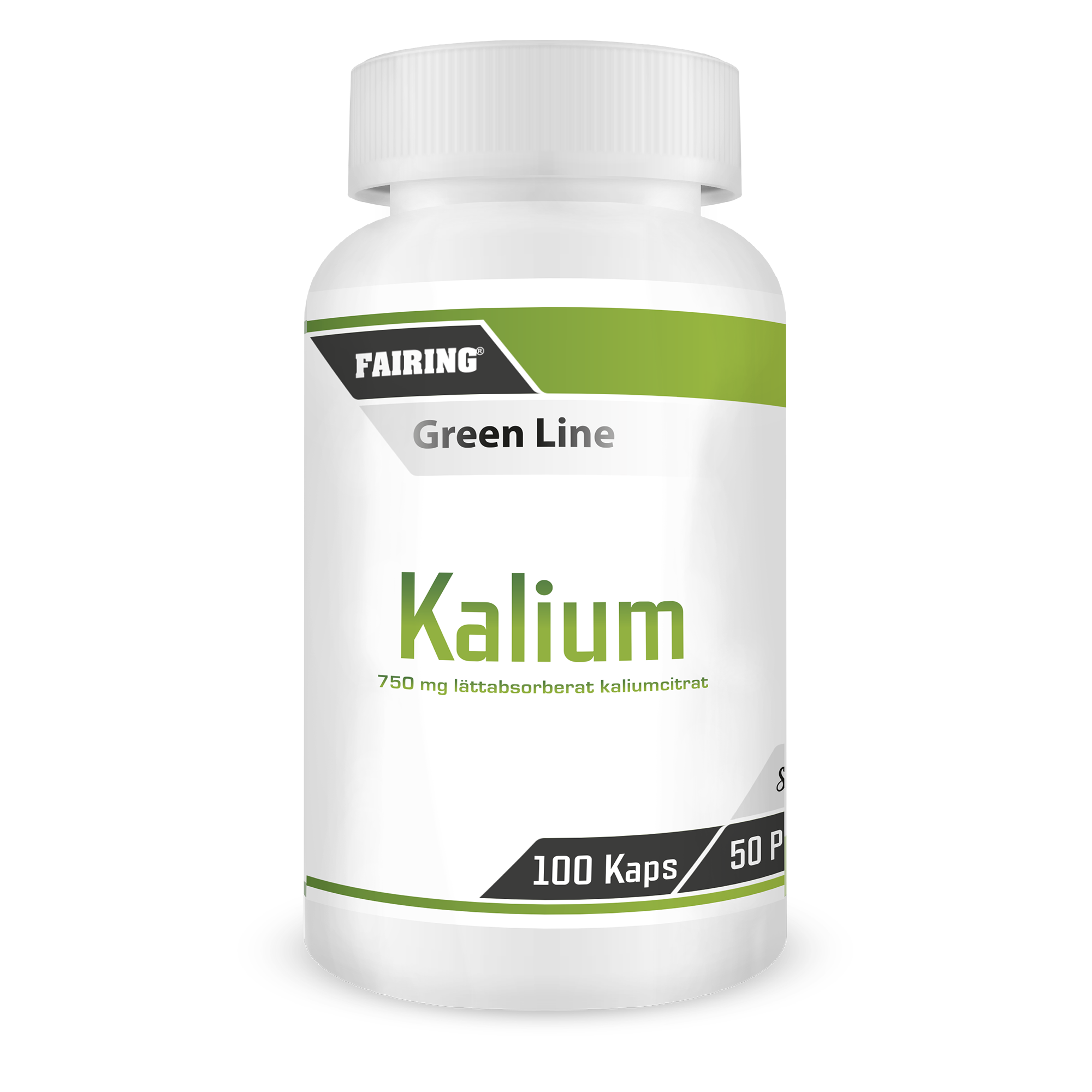Kalium 100 kapsler