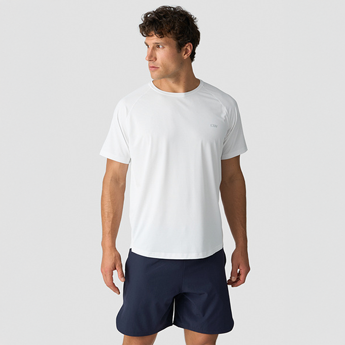 Stride Raglan T-skjorte Hvit