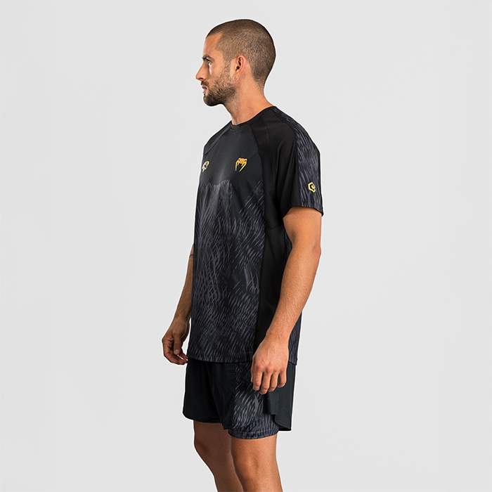 Venum X Chimaev Wild Borz Dry Tech T-skjorte Svart Gr&aring;