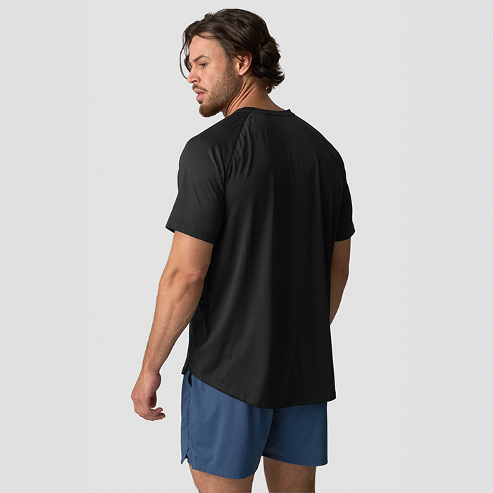 Stride Raglan T-skjorte Svart