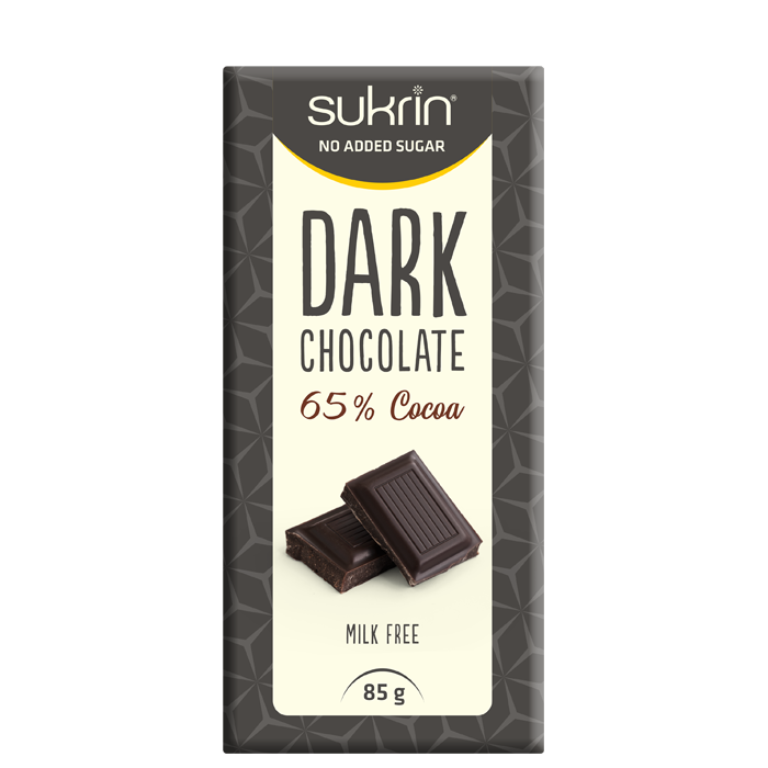 M&oslash;rk Sjokolade 65% 85 g