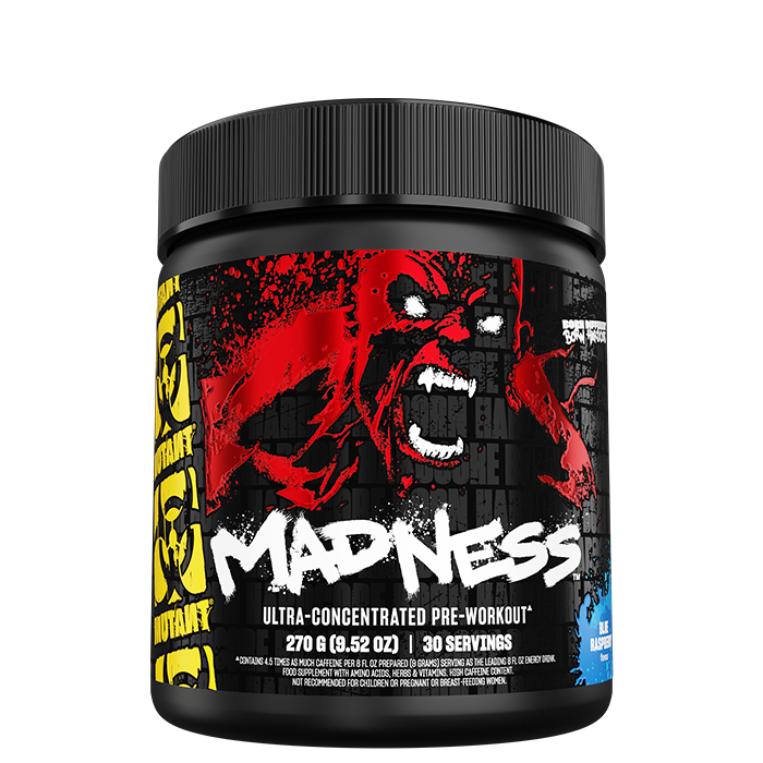 Madness PWO 30 porsjoner blue_raspberry_30_servings