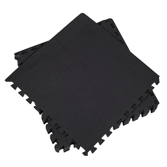 Gulvbeskytter Puslematter 61x61 cm Svart 6stk