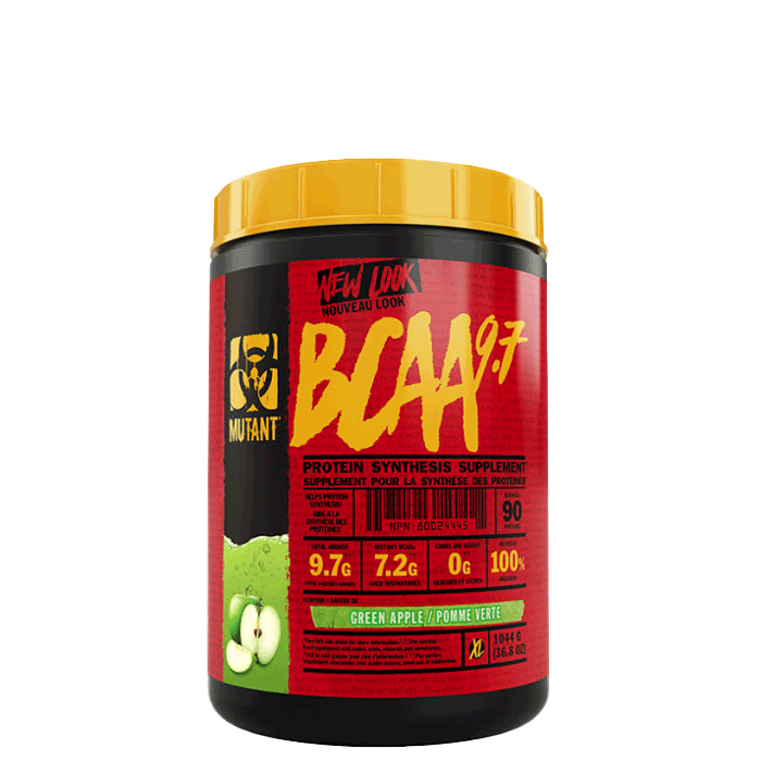 BCAA 9,7 pulver 30 porsjoner  Green Apple