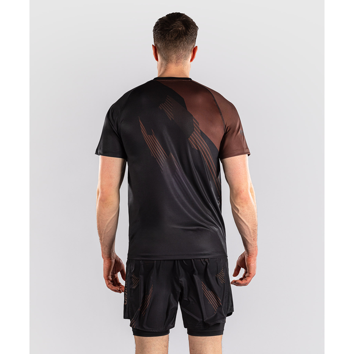 Venum NO-GI 6.0 Dry Tech T-shirt Black/Brown